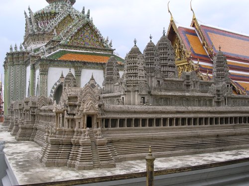 Wat Phra Kew Bangkok (maquette Temple Angkor)